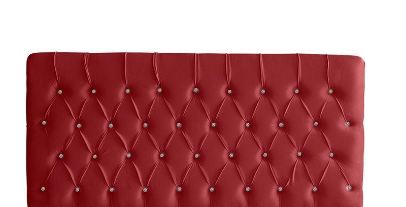 Imagem de Cabeceira De Cama Painel Estrela King 195 cm Vermelho Dimazza Móveis