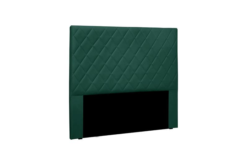 Imagem de Cabeceira Decorativa Heloísa Casal 140cm Veludo Verde - Mozzelar