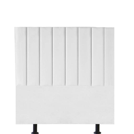 Imagem de Cabeceira Estofada Cama Box Solteiro Carla 110cm material sintético