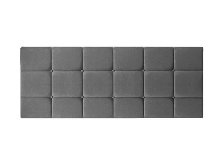 Cabeceira Estofada de Cama Box Casal 140 x 61 cm Calipha Cinza - MagL Menor preço em Cabeceira Estofada de Cama Box Casal 140 x 61 cm Calipha Cinza - MagL