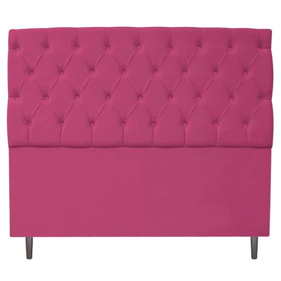 Imagem de Cabeceira Estofada Liverpool 160 cm Queen Size Corano Pink - Doce Sonho Móveis