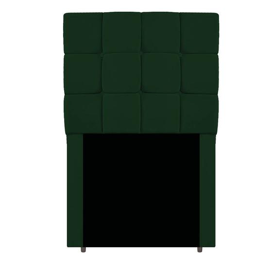Imagem de Cabeceira Estofada Manchester 90 cm Solteiro Suede - Doce Sonho Móveis