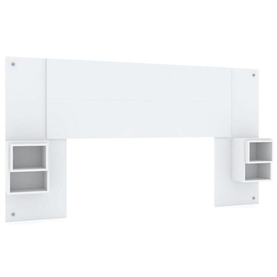 Imagem de Cabeceira Extensivel Casal Solteiro Flex 50018 Branco Camarim VLR