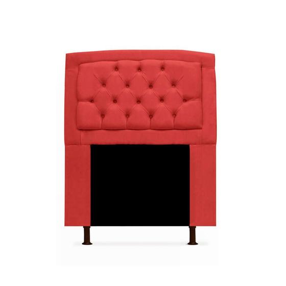 Imagem de Cabeceira Geovana Para Cama Box Solteiro 120cm com Capitonê Suede - Ecotec Decor