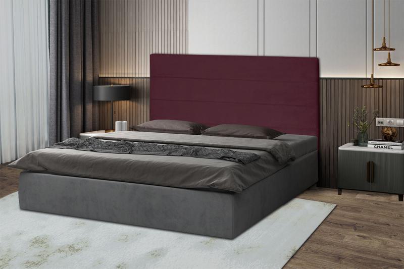 Imagem de Cabeceira Helena 138Cm Para Cama Box Casal Suede Diversas Cores