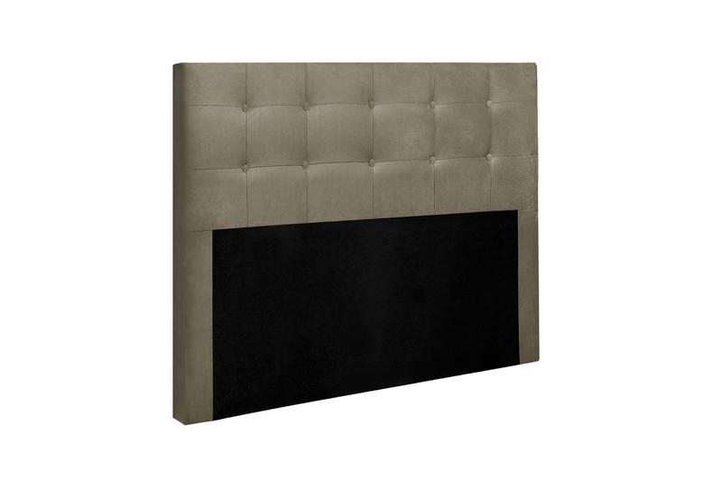 Imagem de Cabeceira HELENA 160cm Suede Bege Topázio Decor