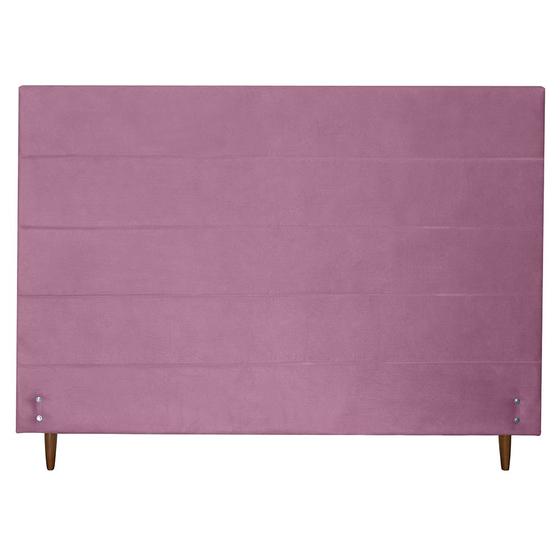 Imagem de Cabeceira Helena 193Cm Para Cama Box King Suede Diversas Cores