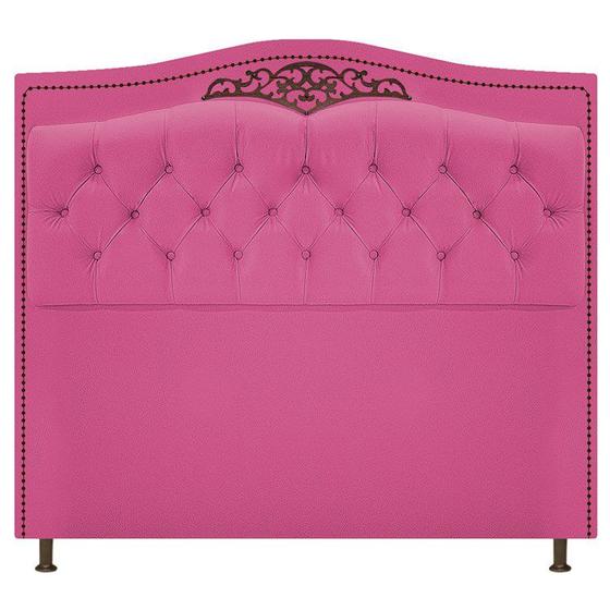 Imagem de Cabeceira Imperio 160 cm Suede Pink