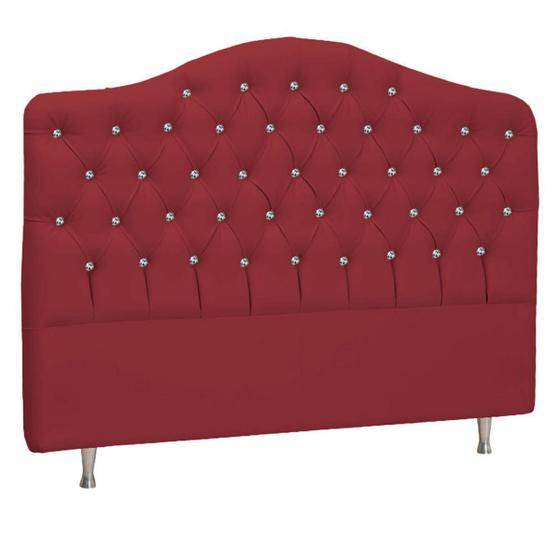 Imagem de Cabeceira King Florence P04 195 cm Suede - Doce Sonho Móveis