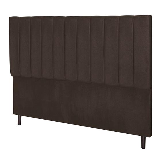 Imagem de Cabeceira Leblon Para Cama Box King 195 cm Suede - SSX Multicoisas