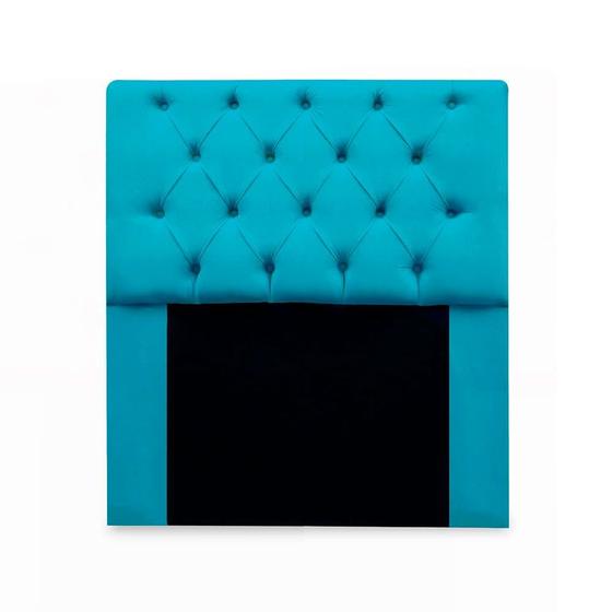 Imagem de Cabeceira Mirage Para Cama Box Solteiro 100cm com Capitonê Suede - Ecotec Decor