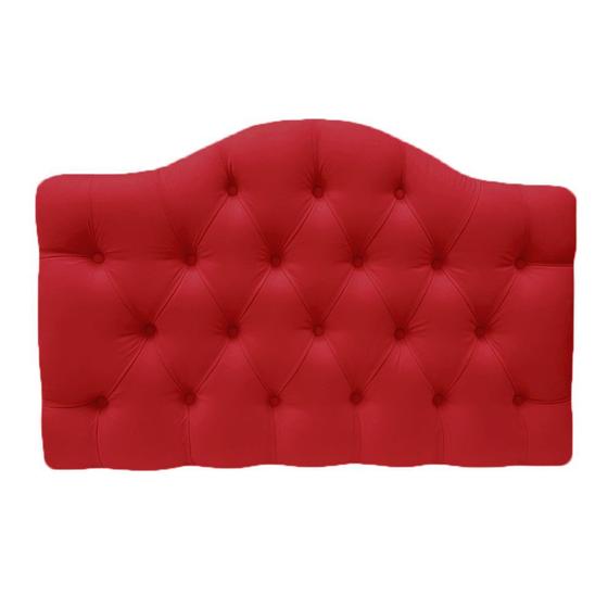 Imagem de Cabeceira Painel Cama Casal Queen 160cm Prince Corano Vermelho - DL DECOR