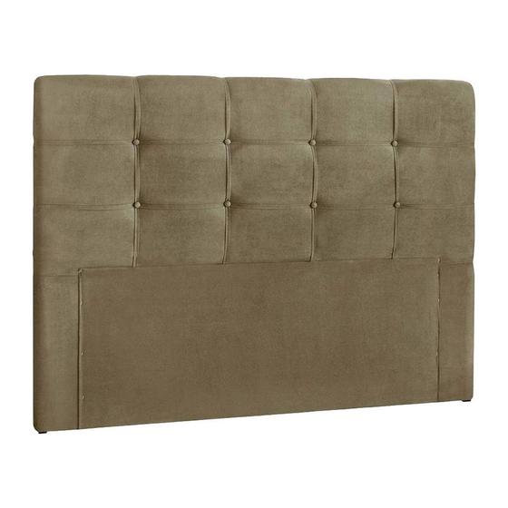 Imagem de Cabeceira Painel De Casal Super King 195cm Para Cama Box Clean Suede Bege - DS Estofados