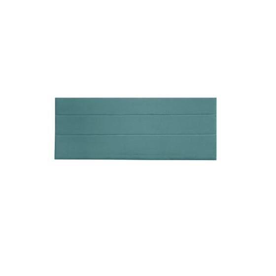 Imagem de Cabeceira Painel Helena 1,38 Cm Cama Box Suede Azul Tiffany