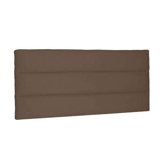 Imagem de Cabeceira Painel La Italiana Para Cama Box Queen 160 cm Suede Caramelo - D'Rossi