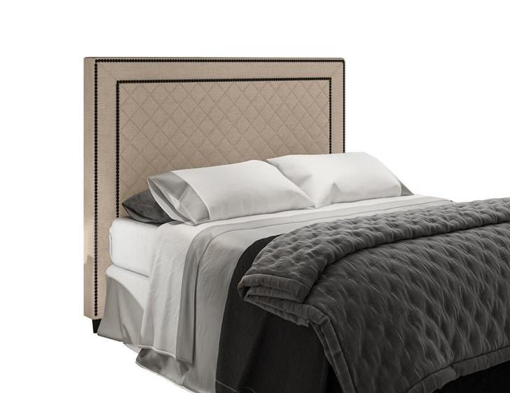 Imagem de Cabeceira Para Cama Box Arezzo Queen 1,60cm Linho Bege - FdECOR