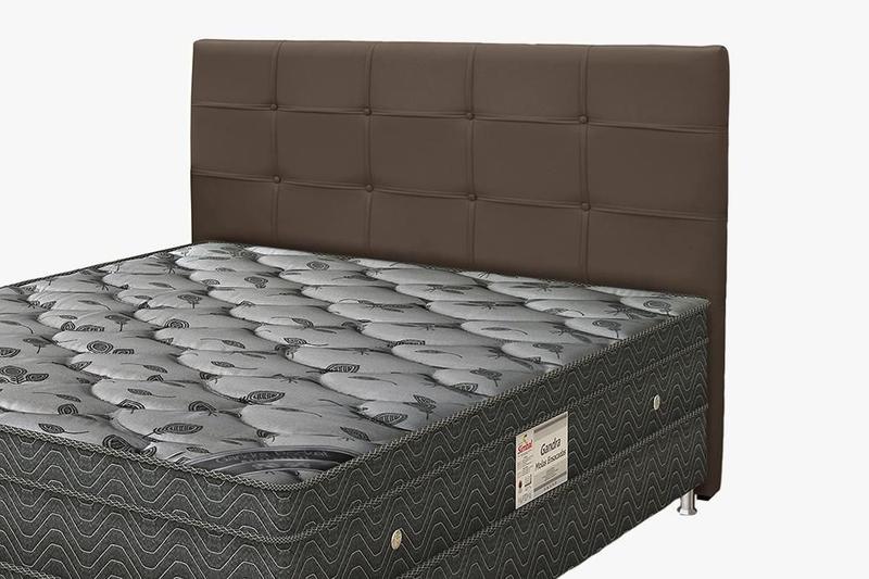 Cabeceira Para Cama Box Casal Clean 1400mm - Suede Marrom Chocolate - Simbal Menor preço em Cabeceira Para Cama Box Casal Clean 1400mm - Suede Marrom Chocolate - Simbal