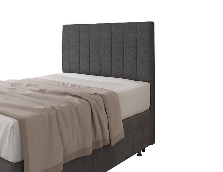 Imagem de Cabeceira Para Cama Box Itália Casal 1,40cm Linho Cinza - FdECOR