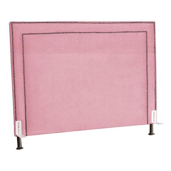 Imagem de Cabeceira para Cama Box Quarto Casal 140cm Viviane Suede - Estopar