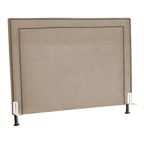 Imagem de Cabeceira para Cama Box Quarto Casal Super King 195cm Viviane Suede - Estopar