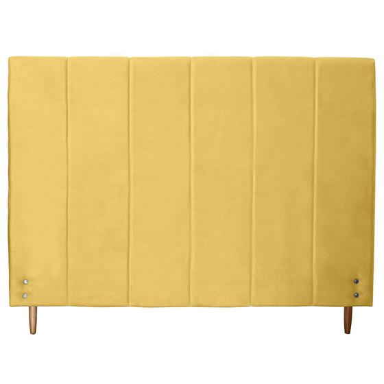 Imagem de Cabeceira Para Cama Box Solteiro Vitória 100Cm Estofada Suede Diversas Cores