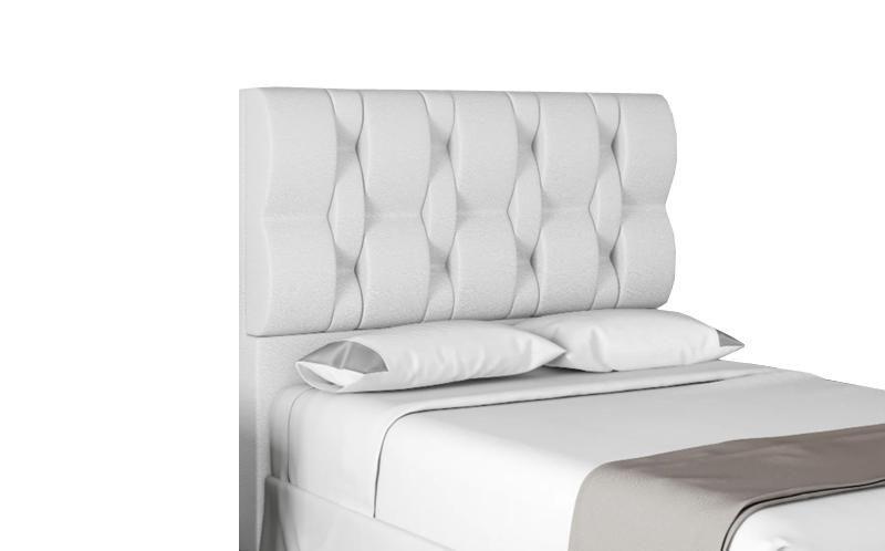 Imagem de Cabeceira Para Cama Box Spezia Queen 1,60cm Laminado Branco - FdECOR