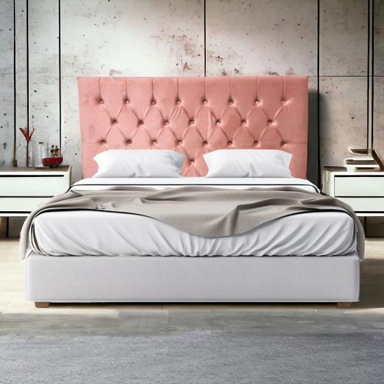 Imagem de Cabeceira Para Cama Queen Size Estofada Capitone 160cm