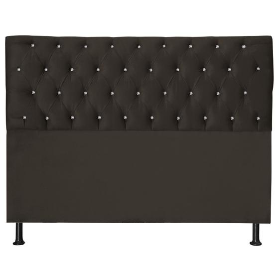 Imagem de Cabeceira Pérola 120Cm Para Cama Box Solteiro Suede