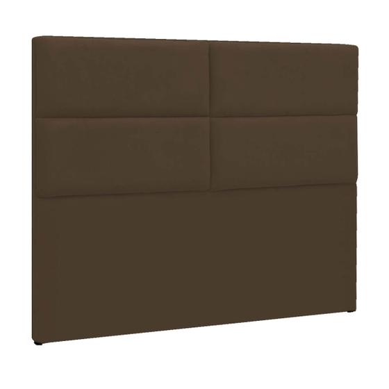 Imagem de Cabeceira Queen Berlim P04 160 cm Suede - ADJ Decor