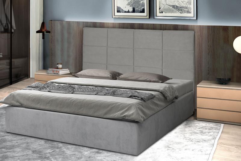 Imagem de Cabeceira Raissa 138Cm Para Cama Box Casal Suede Bege Claro