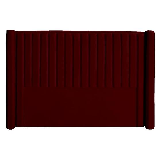 Imagem de Cabeceira Ripada Estofada Para Cama Box Casal King 1.95 - Suede - Sv Decor