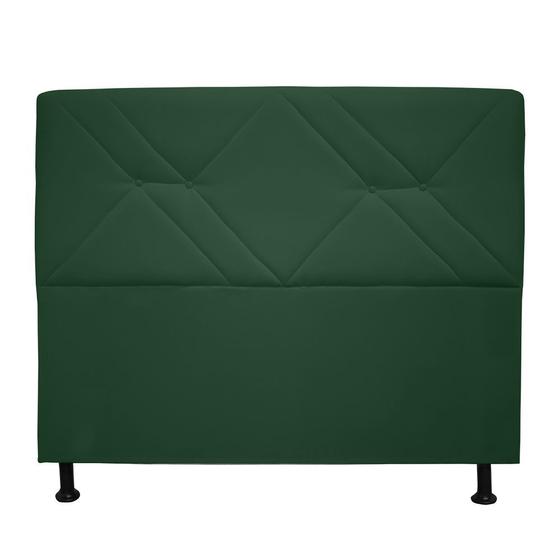 Imagem de Cabeceira solteiro monaco  90cm suede verde