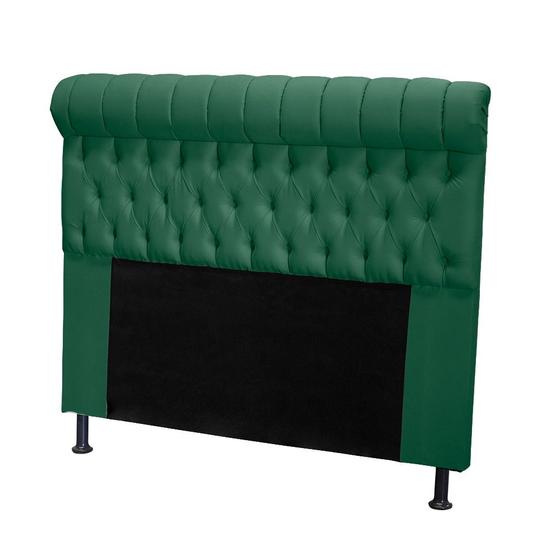 Imagem de Cabeceira Tóquio 120 cm Suede Verde