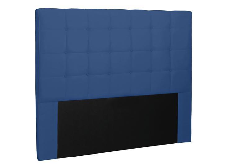 Imagem de Cabeceira Verona Suede Azul King 195cm - Spezzia