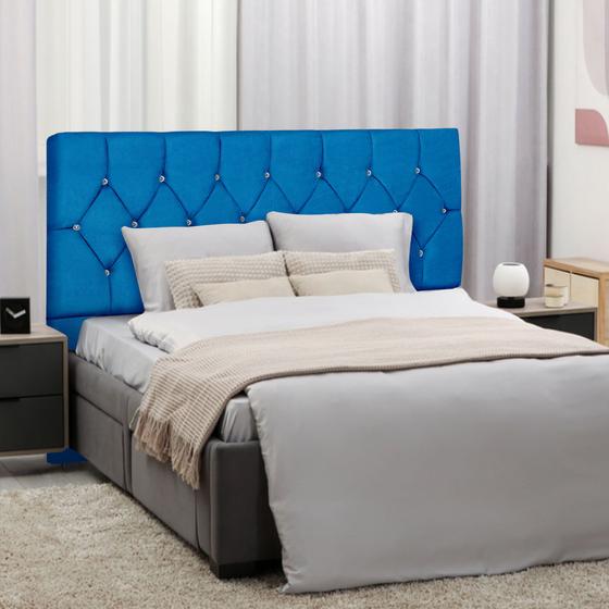 Imagem de Cabeceira VIENA 140cm Para Quarto  Luxuosa Cama D Casal_ME ECOMMERCE