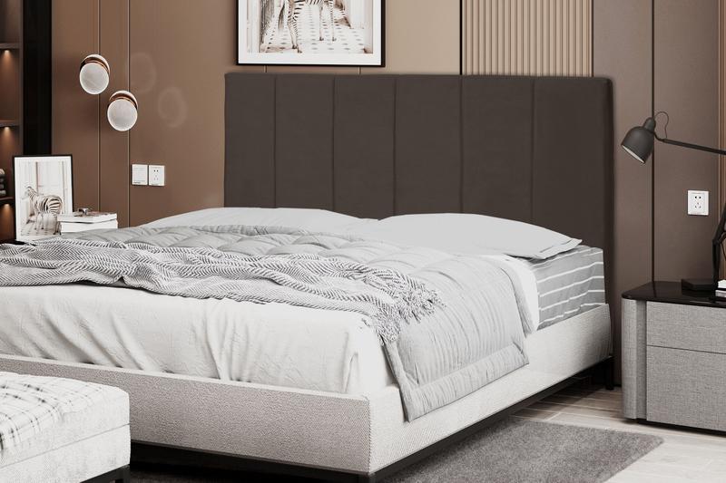 Imagem de Cabeceira Vitória 158Cm Cama Box Queen Suede Diversas Cores