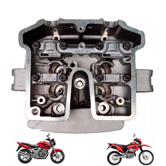 Imagem de Cabeçote Xr 250 Tornado Cbx 250 Twister 2006 2007 2008 Com Furo Catalisador Original Honda