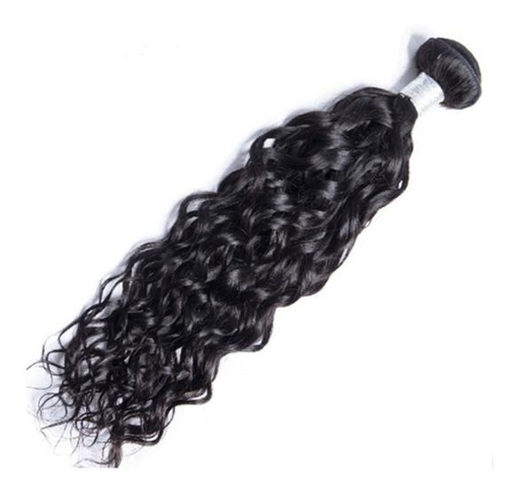 Imagem de Cabelo 100% Humano Mega Hair Cacheado Na Tela 50cm 50g