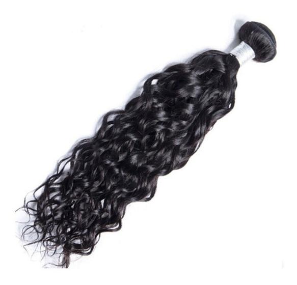 Imagem de Cabelo 100% Humano Mega Hair Cacheado Na Tela 60cm 100g