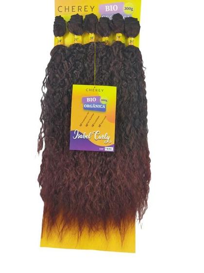 Imagem de Cabelo Bio Fibra Isabel Curly 6X 300G Para Entrelace