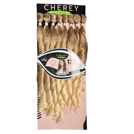Imagem de Cabelo Bio Orgânico Liso Ondulado 80cm Natural Crimp 320g Cherey