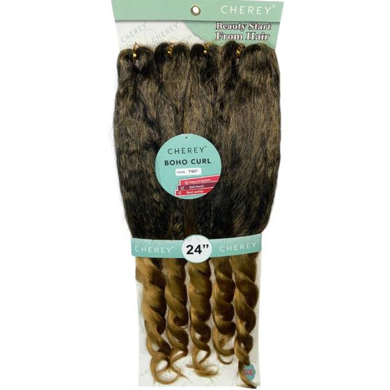 Imagem de Cabelo Boho Curl Fibra 400g Para Crochet Braids