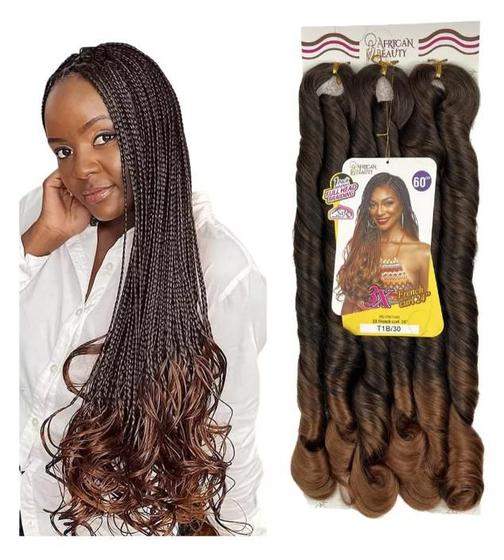 Imagem de Cabelo Boho French Curl Jumbo -P/ Tranças Com Cachos Gypsy Braids