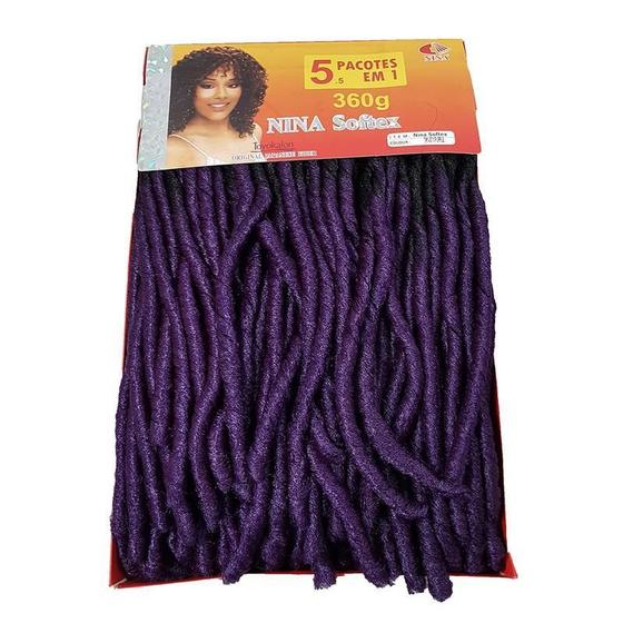 Imagem de Cabelo Cacheado Nina Softex Original Pacotão 360Gr