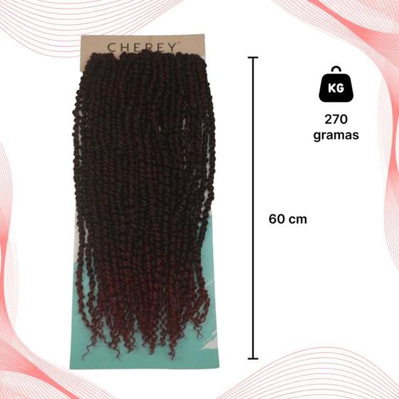 Imagem de Cabelo Cacheado Passion Twist Crochet 270gr 60cm