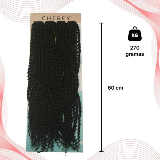 Imagem de Cabelo Cacheado Passion Twist Crochet 270Gr 60Cm