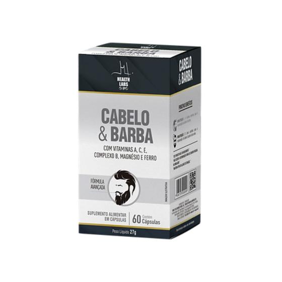 Imagem de Cabelo e barba health labs 60 capsulas