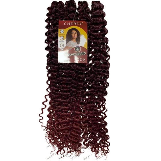 Imagem de Cabelo Fibra Orgânica Cacheado Percific Curl 70cm + Agulha