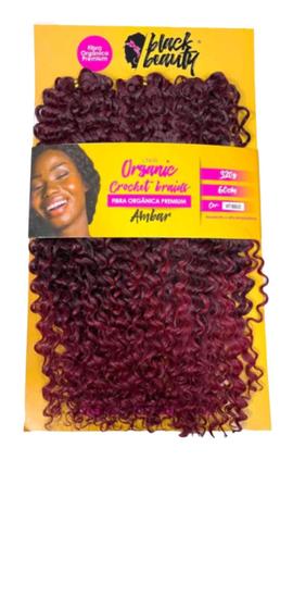 Imagem de Cabelo Fibra Orgánica Crochet Braids  Premium Ambar (320g) Black Beauty