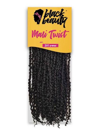 Imagem de Cabelo Fibra Orgânica Mali Twist  300gr Black Beauty